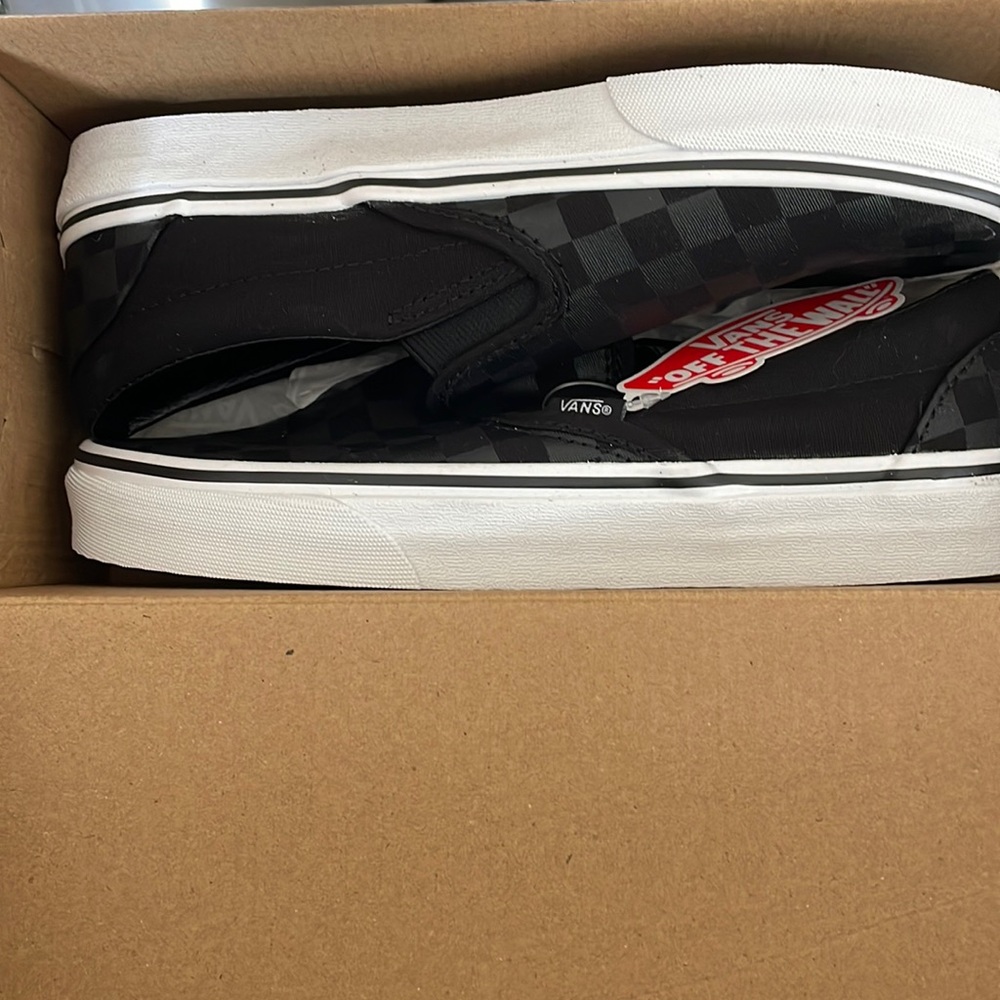 VANS CLASSIC SLIP ON CHECKERBOARD black men’s